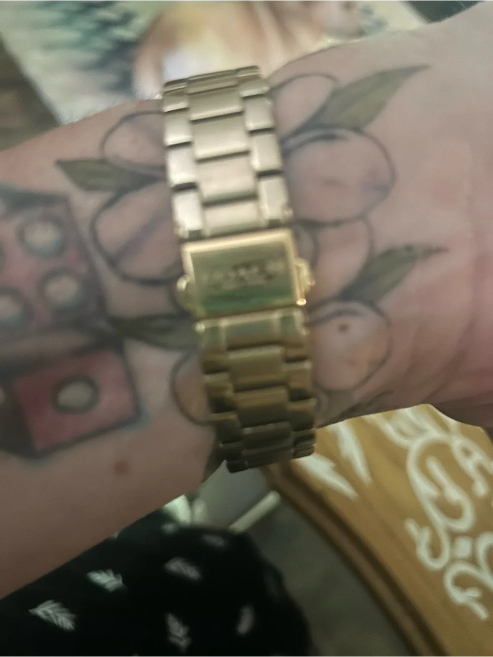 Coach Multi-Color Crystal Accent Women's Bracelet Watch
